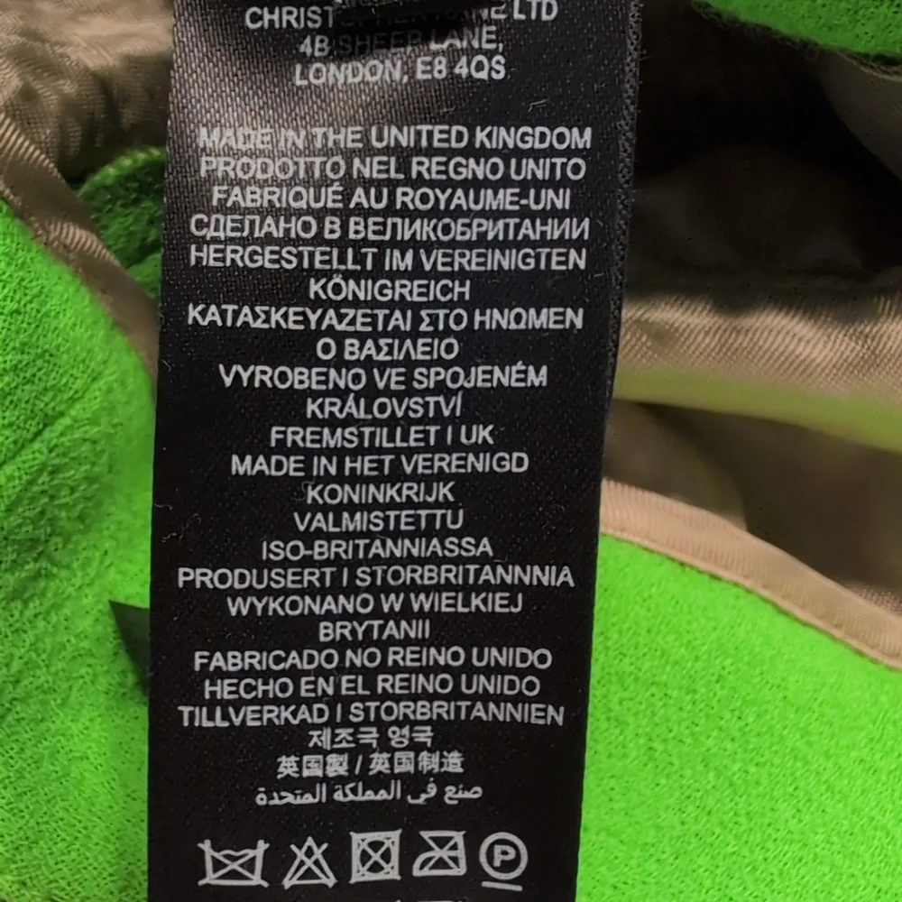 NWT Christopher Kane Wool Crepe Wide‎ Leg Cuffed Pants Size IT46/US10 - Picture 12 of 13